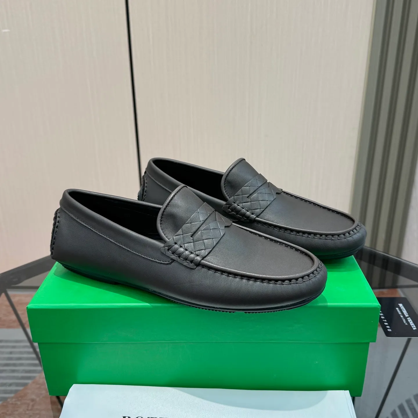 Men's shoes 💰560 [Botte* Venetta (BV)] Official website synchronization, high-end quality! 38-45